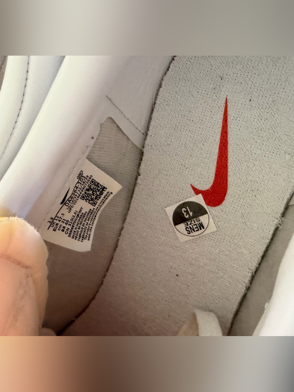 Nike Blazers low - sz 13 - Picture 6 of 7